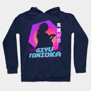 Giyu Tomioka - Vaporwave Hoodie